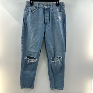Forever 21 Medium Wash Mom Jeans